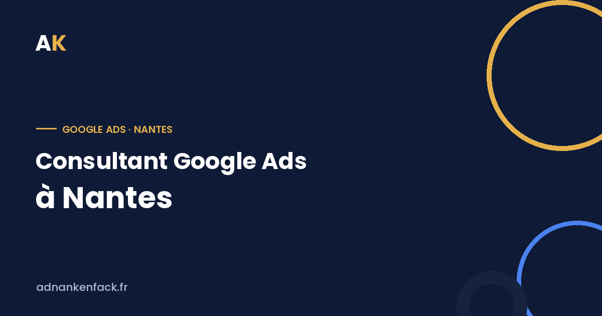 Consultant Google Ads à Nantes